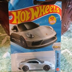 Hot Wheels Factory Fresh White Sports Car